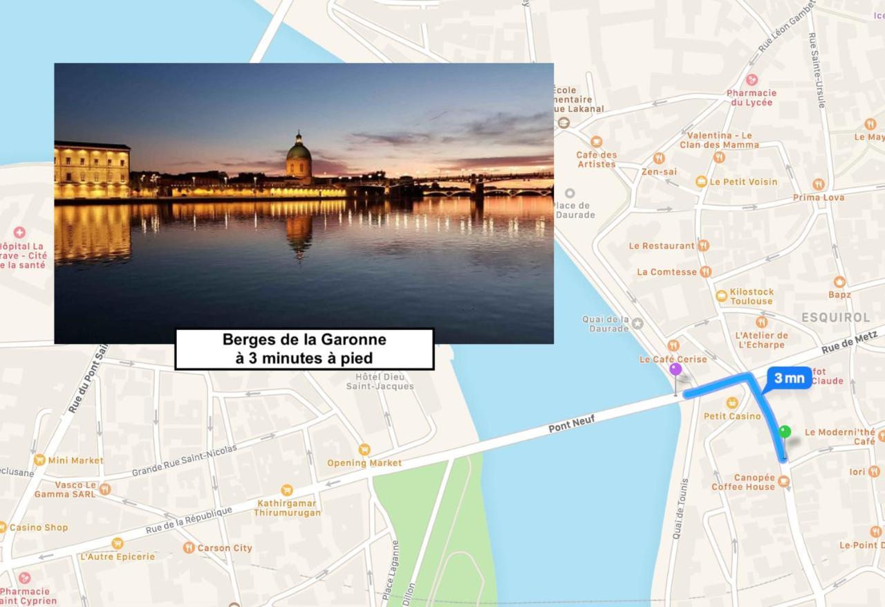 L'Estival - Appartement Au Calme Toulouse Hypercentre Εξωτερικό φωτογραφία
